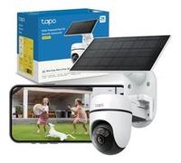 Tapo C610 Kit Caméra WiFi solaire 2K QHD WiFi, rotation 360°, détection intelligente, vision nocturne couleur, projecteur intégré Multicolore
