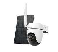 Tapo C615G KIT Caméra 4G Solaire Extérieur 2K 3MP - Caméra Surveillance 4G avec Carte SIM, Vision Nocturne Couleur, Détection IA Personne/Animal/Véhicule, Suivi 360°, Batterie & Stockage Local/Cloud