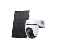Tapo 3K Camera Exterieur sans Fil Solaire 360° Suivi IA,C630 KIT | Enregistrement AOV 24h/24, Vision Nocturne Couleur, Suivi et détection IA, PIR Alarme, Audio bidirectionnel