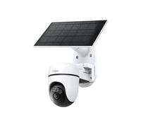 Tapo C630 KIT Caméra de Surveillance Solaire d'extérieur 360° avec Batterie | 3K 5MP | Détection IA Gratuite | Vision Nocturne Couleur et Infrarouge | Enregistrement 24h/24 et 7j/7 | Audio
