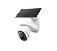 Tapo C660 Kit Caméra de Surveillance extérieure avec Panneau Solaire 4K 8MP, Vision 360°, Vision Nocturne Couleur Starlight, Batterie 10 000 mAh, détection IA, IP66, Alarme Rapide et antivol