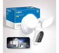 Tapo C720 Caméra de sécurité extérieure avec projecteur, 2800 lumens ultra lumineux, 2K QHD 4MP, zone de détection 270°, caméra Wi-Fi sans frais mensuels, intelligente, alarme personnalisable, IP65,
