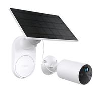 Tapo Caméra de sécurité à énergie Solaire, résolution 2K, Vision Nocturne en Couleur, Installation sans Fil