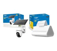 Tapo KIT Lot de 8 3K caméras Solaire C630 H500 Hub Intelligent