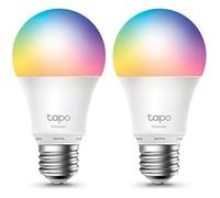 Tapo L530E - Ampoule connectée WiFi E27 multicolore 2500K-6500K, dimmable 8,7 W (806 lm), compatible Alexa & Google Home