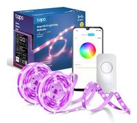 Tapo L900-10 bande lumineuse LED 10 m, 2 x 5 m, lumières multicolores, commandes intelligentes, Alexa et Google, installation flexible