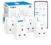 Tapo Lot de 4 prises intelligentes P110 avec surveillance de l'énergie, max 16 A, fonctionne avec Alexa et Google Home, télécommande, partage d'appareils, prise Alexa, prises intelligentes, pas de hub