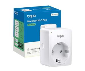 Tapo Matter Prise Connectée WiFi, Prise Intelligente compatible avec Alexa, Google Home et SmartThings, 10A Type F, Contrôler le radiateur, la cafetière, la lampe à distance, Tapo P100M