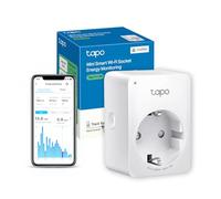 Tapo Matter Prise Connectée WiFi, Suivi de consommation, 16A Type F, compatible avec Alexa, Google Home et SmartThings, Contrôler le radiateur, le chauffage, Économie d'énergie, Tapo P110M