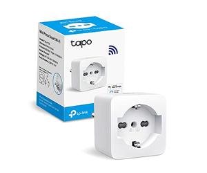 Tapo P105 Prise intelligente italienne, WiFi Smart Plug, Contrôle vocal, Compatible avec Alexa et Google Home, Télécommande via APP Tapo, Temps de présélection