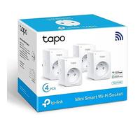TP-Link Tapo P100 - Mini Prise Connectée WiFi (Pack de 4)