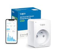 Tapo Prise Connectée WiFi, Suivi de consommation, 16A Type E, Compatible avec Alexa, Google Home et SmartThings, Contrôler Le radiateur, Le Chauffage, Économie d'énergie, P110(FR)