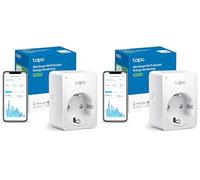Tapo Prise Connectée WiFi, Suivi de consommation, 16A Type F, compatible avec Alexa et Google Home, Contrôler le radiateur, le chauffage, Économie d'énergie, Commande vocale, Tapo P110(1-pack)