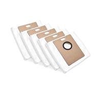 Tapo RVA202 Sac à poussière jetable 3L pour aspirateur Robot, 5 pièces, 60 Jours sans vidange, Échangez en Quelques Secondes, Aucun allergène ne s'échappe dans l'air