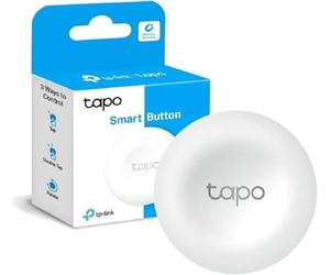 Tapo S200B Bouton Interrupteur gradateur Intelligent Sans Fil, Actions Personnalisées, Télécommande, Alarme en Un clic, Batterie Longue durée, Compatible Alexa et Google Home, Hub requis