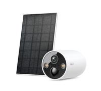 Tapo TC85 KIT Kit de caméra de sécurité 2K QHD 4MP à énergie solaire, détection IA gratuite personne, animal de compagnie et véhicule, vision nocturne en couleur, charge solaire continue, étanche IP66
