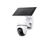 Tapo TC90 Kit de caméra de sécurité panoramique avec détection de mouvement, 2K QHD, Wi-Fi, vision nocturne, audio bidirectionnel, IP66 résistant aux intempéries