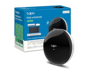 Tapo Télécommande Infrarouge H110 - Prend en Charge 18 Types d'appareils, Plus de 8000 Marques, hub pour capteurs Tapo, Commande vocale avec Alexa/Siri, Compatible avec Matter, Minuterie