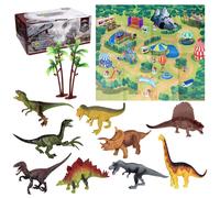 Tapomeis 1128 Activité Play Mat Arbres Éducatif Réaliste Dinosaure Monde Cadeau De Noël Jouet