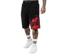 Tapout 940021 Shorts, Noir/Rouge, M Homme