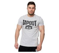 Tapout Active Basic Tee T-Shirt, Gris/Noir, XL Homme