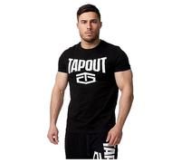 Tapout Active Basic Tee T-Shirt, Noir/Blanc, XXL Homme, 940001