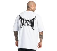 Tapout Creekside T-Shirt, Blanc/Noir, L Homme, 940010