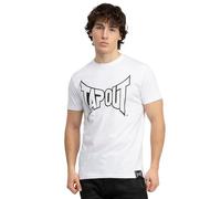 Tapout Lifestyle Basic Tee T-Shirt, Blanc/Noir, M Homme, 940005