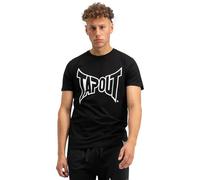 Tapout Lifestyle Basic Tee T-Shirt, Noir/Blanc, S Homme