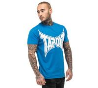 Tapout Logo Tee T-Shirt, Bleu Roi/Blanc, XL Hommes