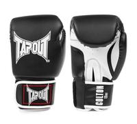 Tapout Paire de Gants de Boxe en Cuir synthétique Colton Black/White 10 oz