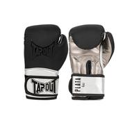 Tapout Paire de Gants de Boxe Junior en Cuir synthétique (1 Paire) Plata Black/Silver 06 oz