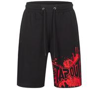 Tapout Blashed Shorts Rouge,Noir XL Homme