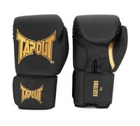 Tapout RAGTOWN 960010 Paire de Gants de Boxe en Cuir synthétique Noir/doré 200 ML