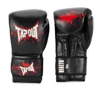 Tapout Rialto 960006 Paire de Gants de Boxe en Cuir Noir/écru/Rouge 14 oz