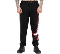 Tapout Pantalon de jogging Splashing – Noir, Rouge, écru – L Homme