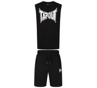 Tapout Survêtement 'Diego' noir / blanc, Taille M