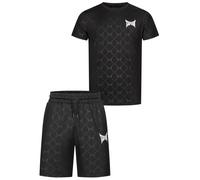 Tapout Survêtement 'PHILIOS' noir / blanc, Taille XXXL