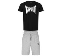Tapout Walker Short Sleeve Set Noir,Gris 3XL
