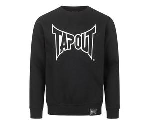 Tapout Sweat-shirt 'Marfa' noir / blanc, Taille XL