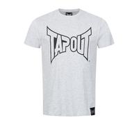 Tapout Lifestyle Basic Tee T-Shirt, Gris/Noir, S Hommes