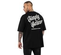 Tapout Simply Believe Short Sleeve T-shirt Noir L Homme