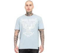 TAPOUT Throper T-Shirt, Taubenblau, XL Homme