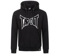 Sweatshirt à capuche zippée coupe régulière Tapout Marfa Noir 2XL