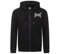Tapout Veste de survêtement 'Octagon' gris / noir / blanc, Taille L