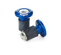 Tappes De Guidon CNC Grip Doctor Bleu HOGD.B HOPE Manchons