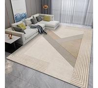 Tappeti Sa Tapis moderne en patchwork géométrique 160 x 250 cm Gris clair antidérapant doux lavable pour chambre d'enfant, salon et chambre d'enfant Grande taille