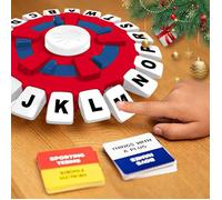 Tapple Game- Pensez aux mots du jeu jeu- Jeu de mot de table de table Fun Word Thinking Puzzl Game, Family Alphabet Letter Game