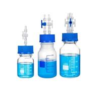 Tappo di sicurezza GL45 Biberon sous vide GL45 de 100 à 2000 ml, avec vanne de commutation(100ml-Three valves)