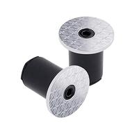 Tappo Manubrio Loop in Alluminio Argento (Coppia)